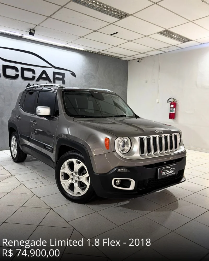 Jeep Renegade Limited 1.8 4x2 Flex 16V Aut.