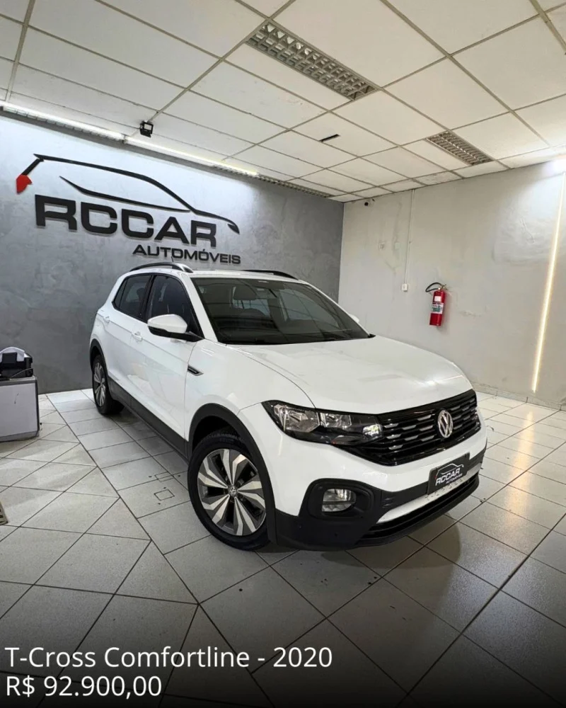 VW - VolksWagen T-Cross Comfor. 200 TSI 1.0 Flex 5p Aut.